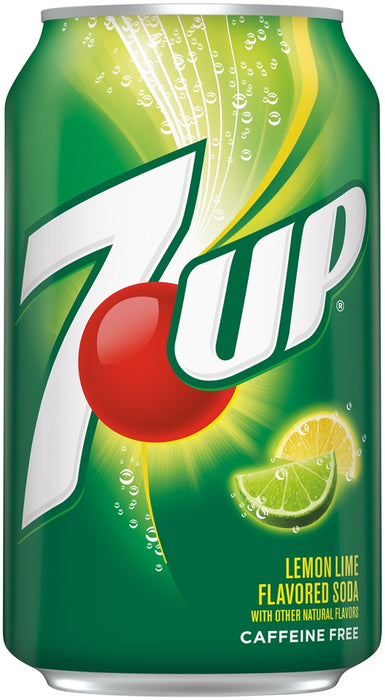 7 Up Lemon Lime Soda Value Pack, 24 x 12 oz