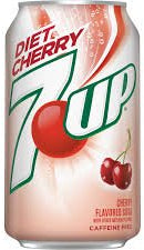 7 Up Diet Cherry Flavored Soda, 12-Pack, 12 x 12 oz