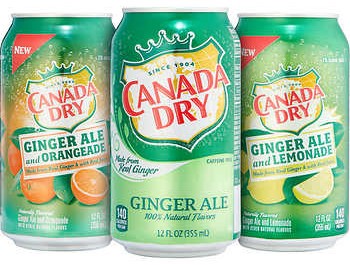 Canada Dry Ginger Ale Limited Time Variety Pack , 36 ct