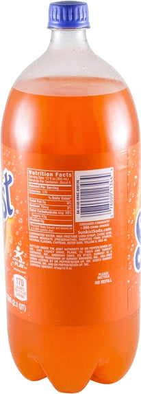 Sunkist Orange Soda, 2 L