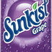 Sunkist Grape Soda Cans, Value Pack, 12 x 12 oz