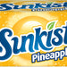 Sunkist Pineapple Soda Cans, Value Pack, 12 x 12 oz