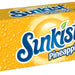 Sunkist Pineapple Soda Cans, Value Pack, 12 x 12 oz