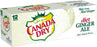 Canada Dry Diet Ginger Ale Cans, Value Pack, 12 x 12 oz