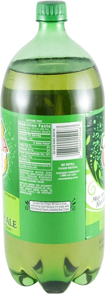 Canada Dry Ginderale, 2 L