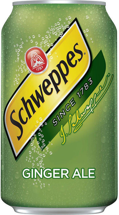 Schweppes Ginger Ale Cans, 36-Pack, 36 x 12 oz