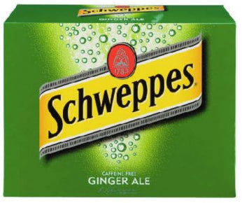 Schweppes Ginger Ale Cans, 36-Pack, 36 x 12 oz