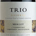 Concha Y Toro Trio Reserva Merlot, 14% Vol., 750 ml