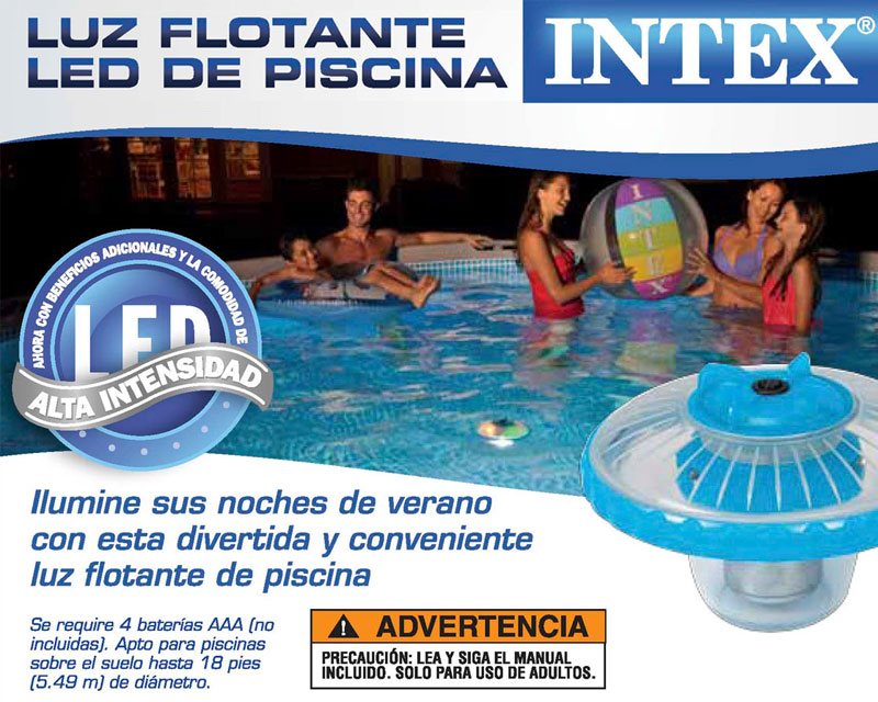 Intex Floating LED Pool Light, — Goisco.com
