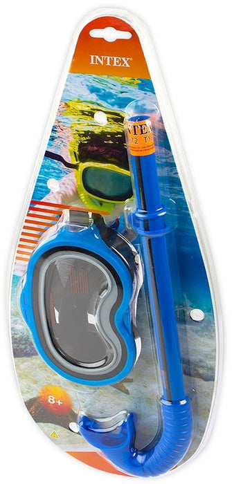 Intex Adventure Snorkel Set, Blue, Model # 55942