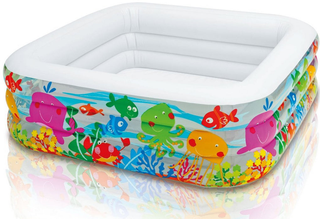 Intex Aquarium Inflatable Pool, 159 x 159 x 50 cm