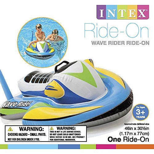 Intex Wave Rider Inflatable Ride-On, 117 x 77 cm