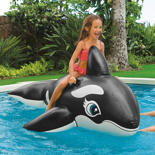 Intex Ride-On Whale Inflatable Floatie, Model # 58561NP