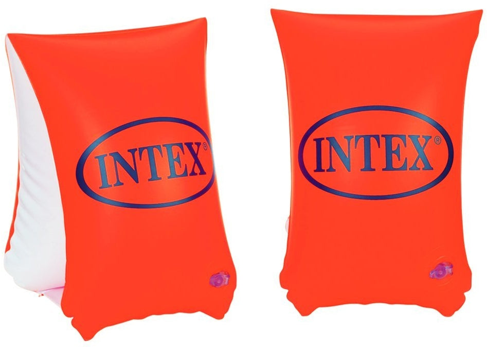 Intex Deluxe Large Swimming Arm Bands, Age 6 - 12, 30 x 15 cm