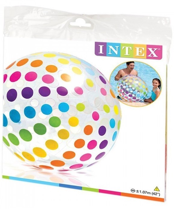 Intex Jumbo Beach Ball Inflatable, Model # 59065NP