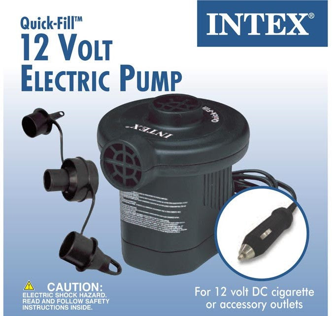 Intex DC Quick-Fill Electric Air Pump, 12 V