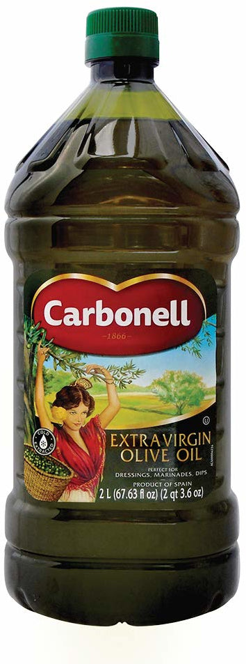 Carbonell Extra Virgin Olive Oil , 2 L