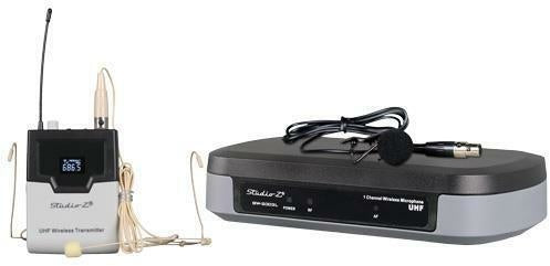 Studio Z 1 Channel Wireless Lapel Mic And Receiver, Model: GW2003L