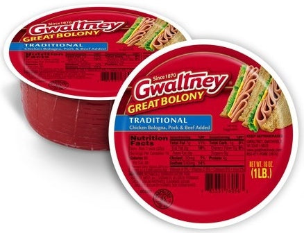 Gwaltney Traditional Chicken Bologna, 454 gr