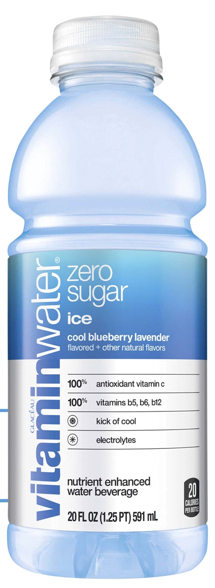 Vitamin Water Zero, Cool Blueberry Lavender, 591 ml