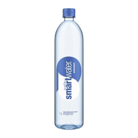 Glaceau Smartwater Bottle, 1 L.