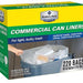 Member's Mark Commercial Can Liners, For Light Bulky Trash, 45-50 Gallon, 220 ct