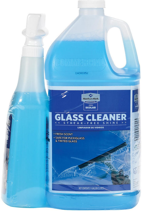 Member's Mark Glass Cleaner Spray bottle & Refill, 128 + 32 oz
