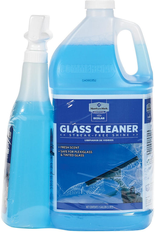 Member's Mark Glass Cleaner Spray bottle & Refill, 128 + 32 oz