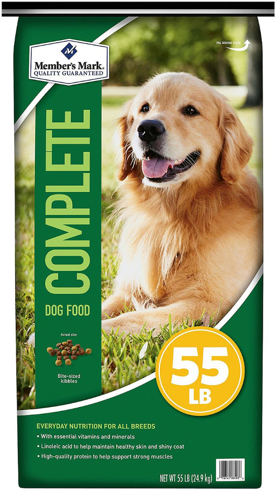 Member's Mark Complete Nutrition Dog Food, 55 lbs