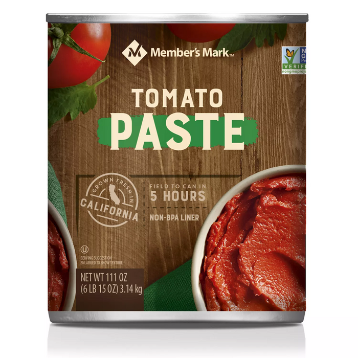 Member's Mark Tomato Paste, 111 oz