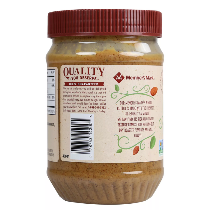 Member's Mark Almond Butter, 24 oz