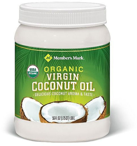 Member's Mark Coconut Oil, Organic, Virgin, 56 oz