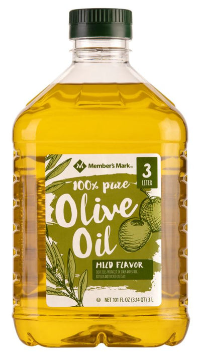 Member's Mark 100% Pure Olive Oil , 3 L