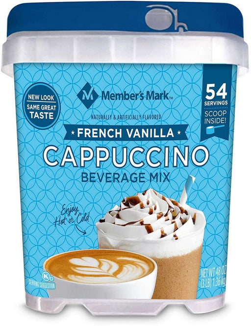 Member's Mark French Vanilla Cappucino Beverage Mix, 48 oz