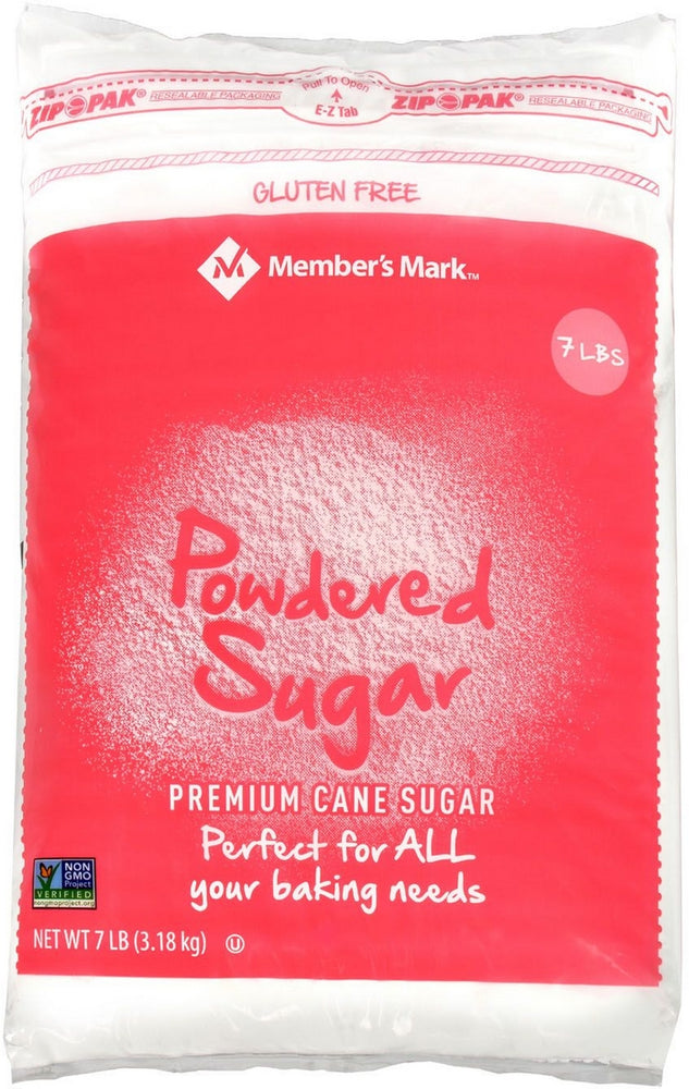 Member's Mark Powdered Sugar Premium Cane Sugar, 7 lbs
