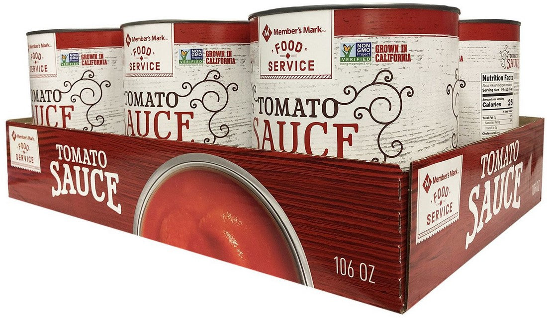 Member's Mark Tomato Sauce, 106 oz