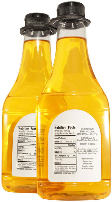 Member's Mark Organic Blue Agave Nectar Light, 2 x 29 oz