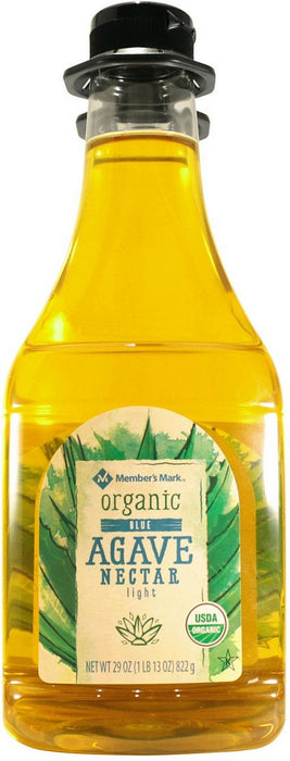 Member's Mark Organic Blue Agave Nectar Light, 2 x 29 oz