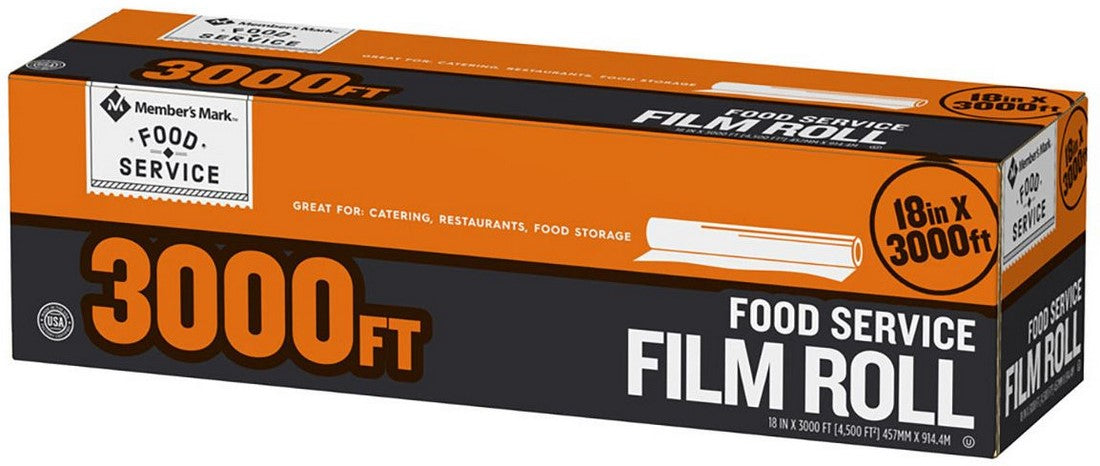 Member's Mark Foodservice Film, 18" x 3000'