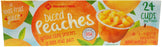 Member's Mark Diced Peaches, 24 x 113 gr