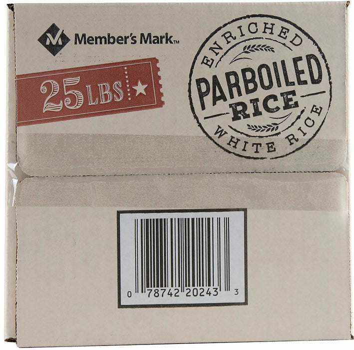 Member's Mark Enriched Parboiled White Rice , 25 lbs