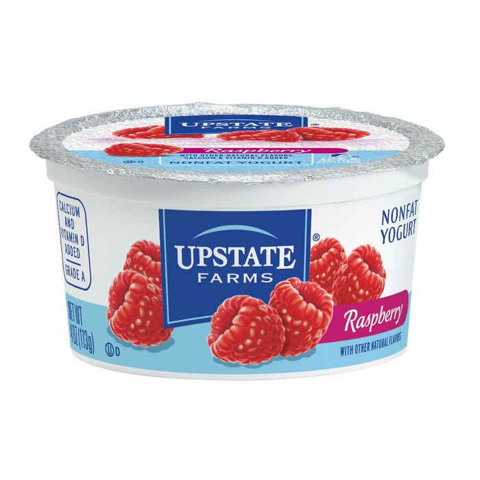 Upstate Farms Raspberry Yogurt , 4 oz