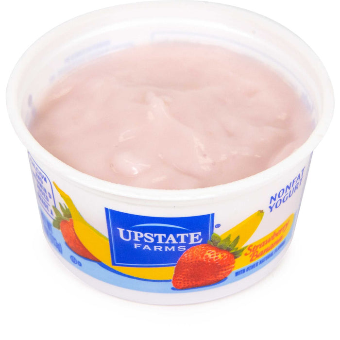 Upstate Farms Strawberry Banana Yogurt , 4 oz