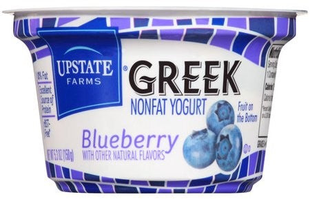 Upstate Farms Greek Blueberry Yoghurt, 150 gr