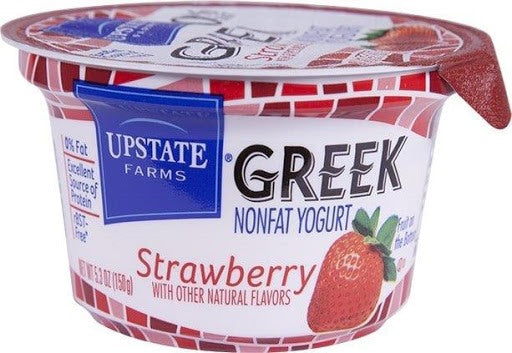 Upstate Farms Greek Strawberry Yoghurt, 150 gr