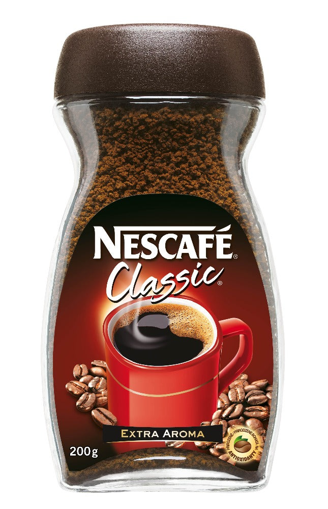 Nescafe Classic Instant Coffee, Extra Aroma, 200 gr