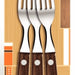 Tramontina Forks with Wooden Handle, 3 ct