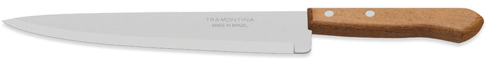 Tramontina 5" Stainless Steel Meat Knife With Wooden Handle , 1 pc