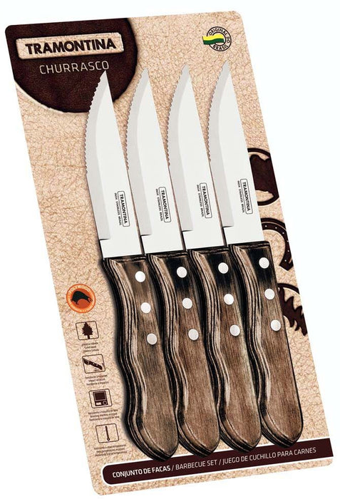 Tramontina Churrasco Knives Barbecue Set, 4 ct