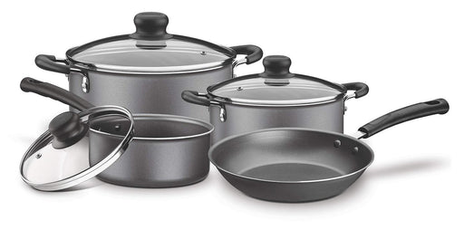 Tramontina Versalhes Cookware Set, Black, 4 pcs